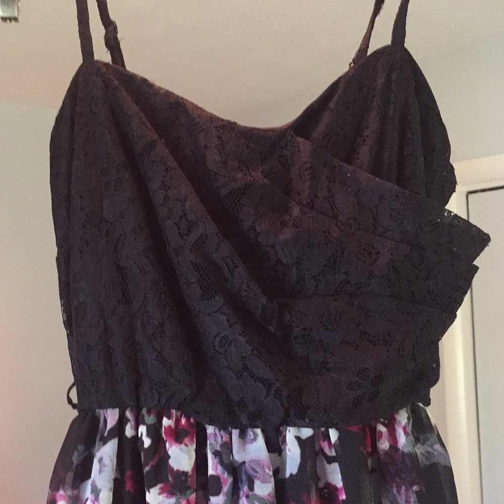 Floral print dress